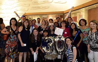 Un reconocimiento por 30 años de trabajo en nuestra Escuela