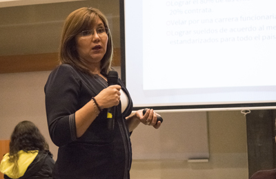 Verónica Medina, Directora Nacional Fenasem