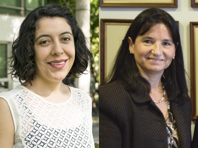 Marcela González y Solange Campos