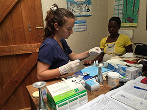 voluntarias en África