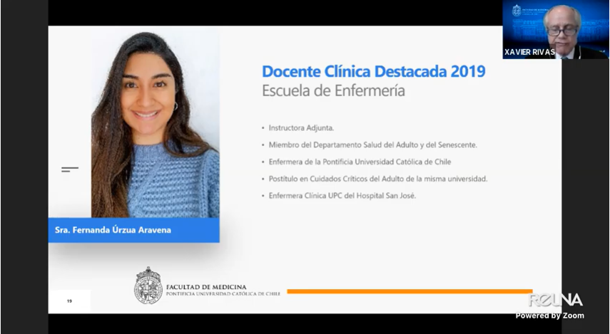 Docente Clínica Destacada 2019