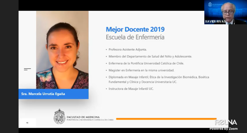 Mejor docente 2019